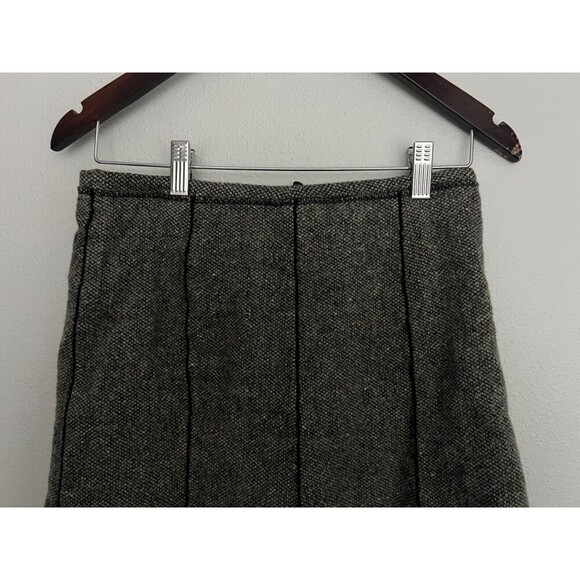 Piazza Sempione Women's Tweed A-Line Skirt Gray IT 38 - Picture 2 of 7
